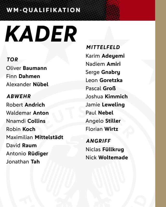 1756307834103004166.jpg 维尔茨、基米希支撑德国队星味,双中锋承包锋线