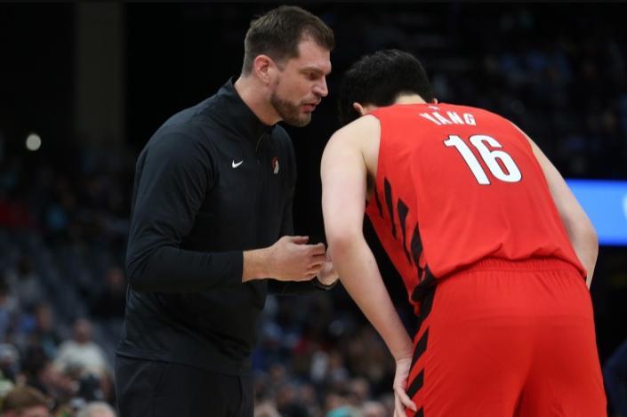 实时比分查询-斯普利特：满意开拓者现有阵容，对乐福刮目相看！