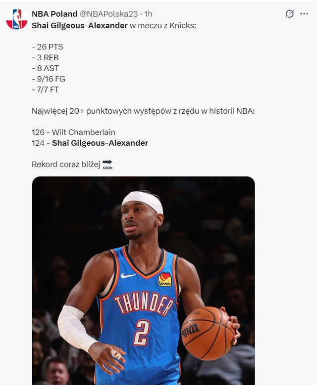 足球直播平台-复出就夺回联盟第一!SGA延续四纪录被赞多面手 布朗:造犯规一绝|亚历山大|雷霆|谢伊·吉尔杰斯-亚历山大|俄克拉荷马雷霆队|纽约尼克斯队_新浪体育_新浪新闻